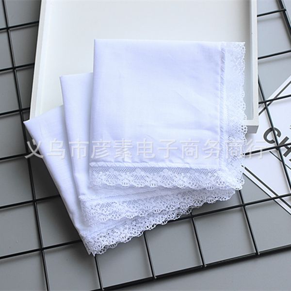

handkerchief handmade graffiti cotton white small diy lace