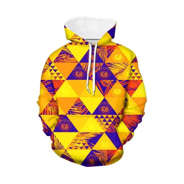 

women's hoodies & sweatshirts latest custom hawaii logo polynesian retro designer winter long sleeve pullover hoodie women sweatshirt, Black