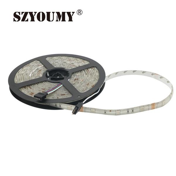 

strips szyoumy 12v 5m led strip light 30led/m 150leds ip65 waterproof flexible tape white/warm white/blue/green/red/yellow/rgb