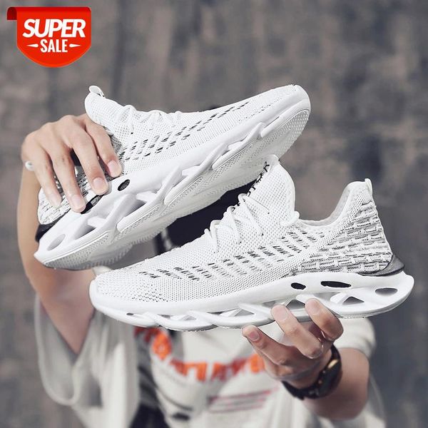 

orvan men's casual shoes fish pattern knit sneakers comfortable ultra light walking shoes outdoor breathable tennis men #qv6j