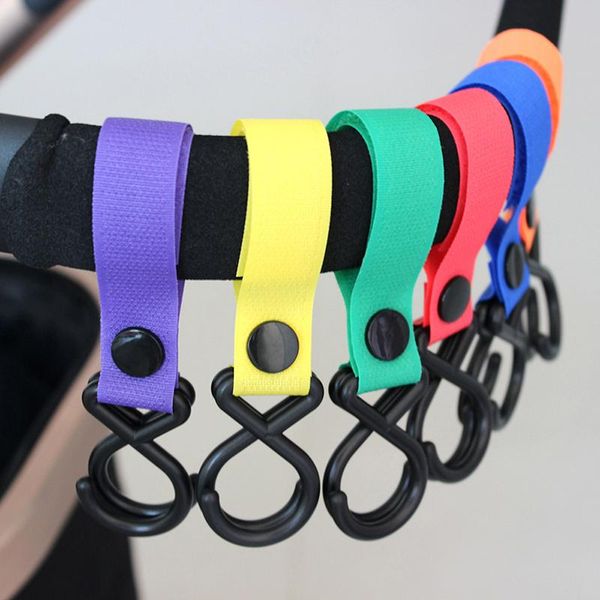 

stroller parts & accessories 3pcs baby trolley car hook multipurpose child convenient 360 degree rotation hanging hooks