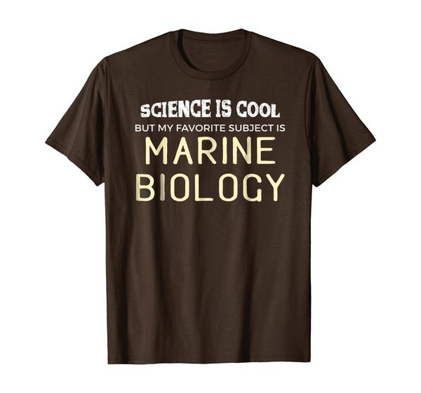 

Marine Biology T-Shirt for Guys and Girls Favorite Science, Mainly pictures