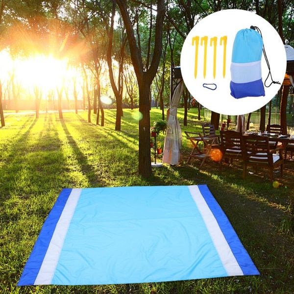 

outdoor pads 1 set portable picnic mat waterproof camping cushion beach blanket