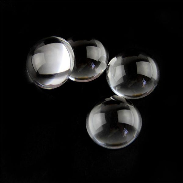 

chandelier crystal 60mm 40pcs clear k9 glass half ball paperweight cabochon demo flat back making bright