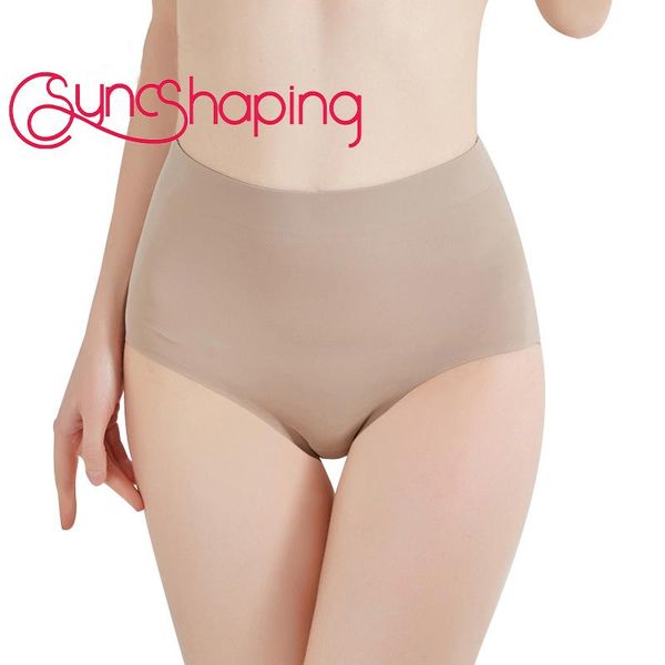 

mid-waisted body female shaping panties super elastic seamedge high waist bulifter panty hip shaper seamless briefs women's shapers, Black;white