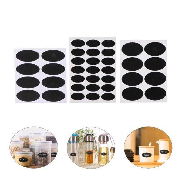 

wall stickers 148 pcs adhesive label classification oval marking