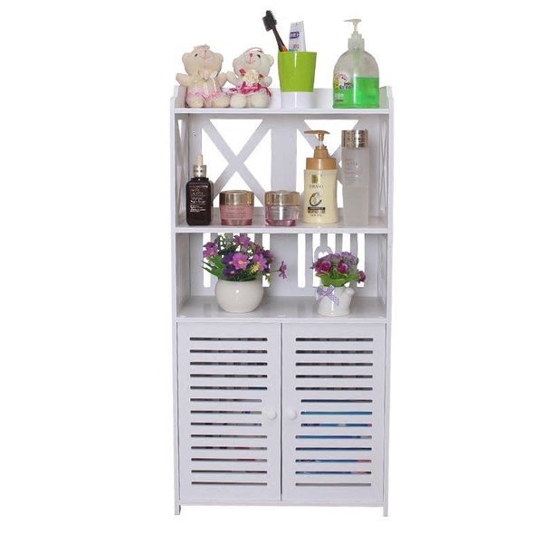 

bathroom shelves waterproof multi-function shelf toilet easy to assemble corner storage holder organizer