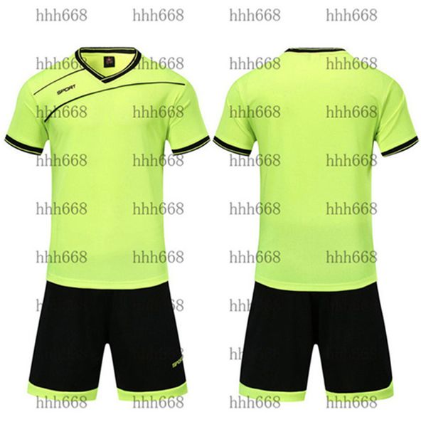 

2021 010191 football tracksuit short sleeve match training suit children's team jersey number logo customization 23, Black