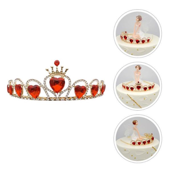 

party hats cake tiara bride wedding crown headband delicate supplies hair hoop