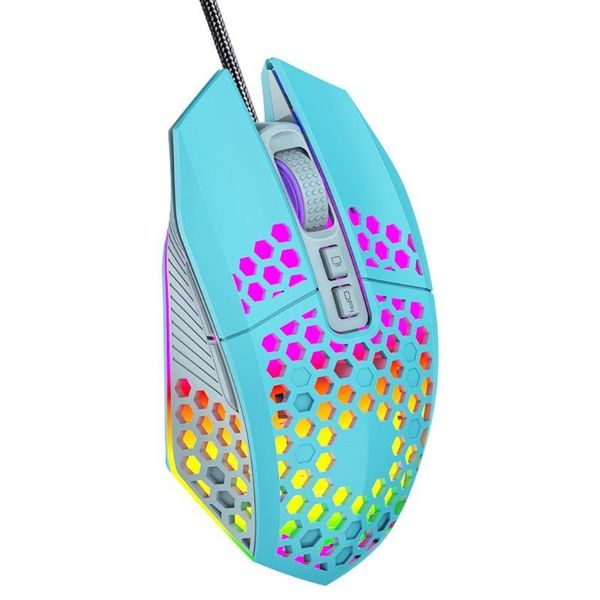 

mice wired usb mouse game macro programming and optical tracking 8000dpi corded n0pb