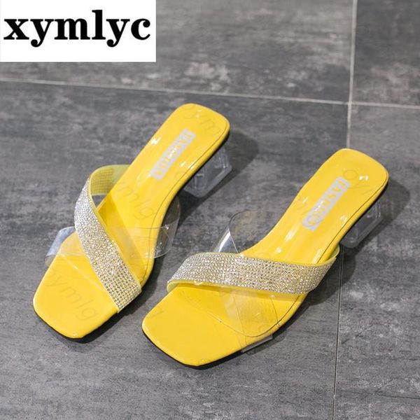 

summer women rhinestone buckle sandals outside wild beach slippers ladies leisure home travel flip flop, Black