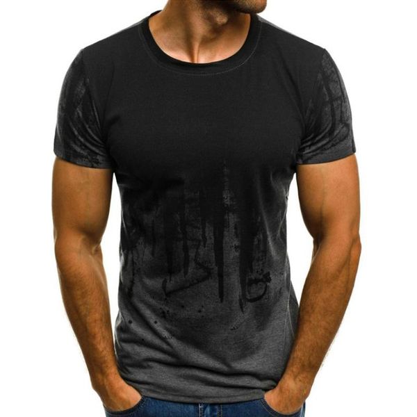 

men's t-shirts men camouflage printed male t shirt bottoms tee hiphop streetwear summer round neck short sleeve fitness baggy tshirts, White;black