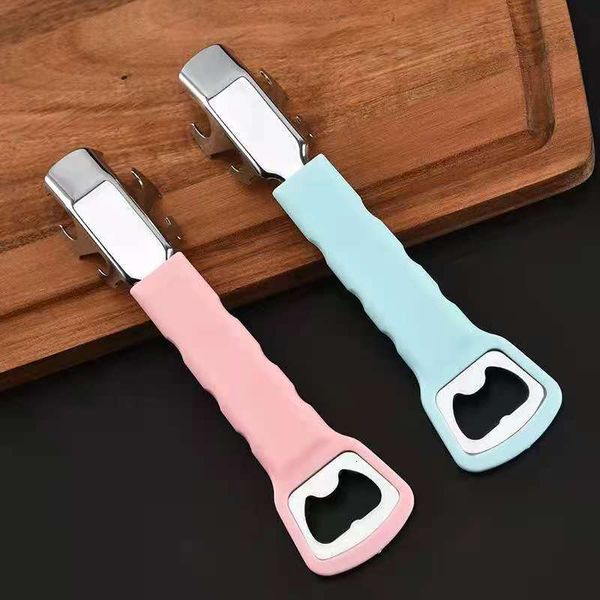 

openers stainls steel multi-function double head can opener disc clamp