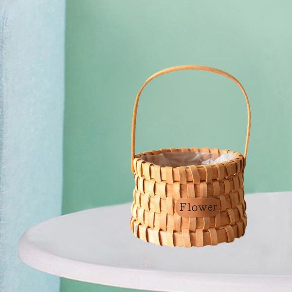 

storage baskets decorative ing rattan woven flower hand pinic containers for tablehome el garden livingroom