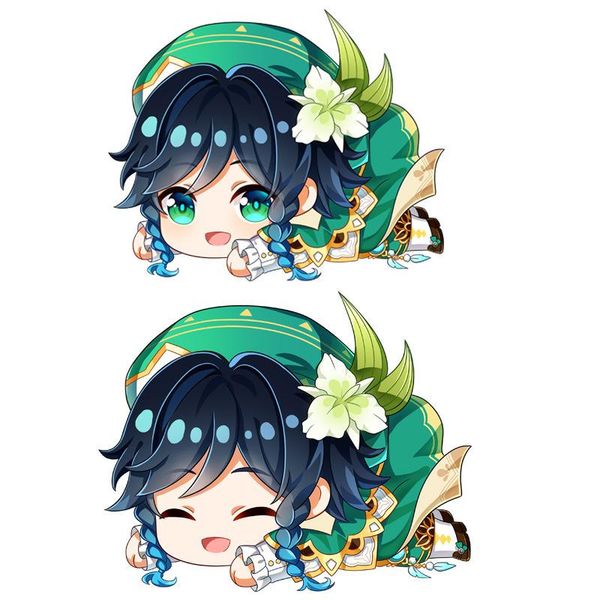 

pillow genshin impact barbatos plushie anime plush toys soft cartoon dolls cushion throw for home bedroom decorative