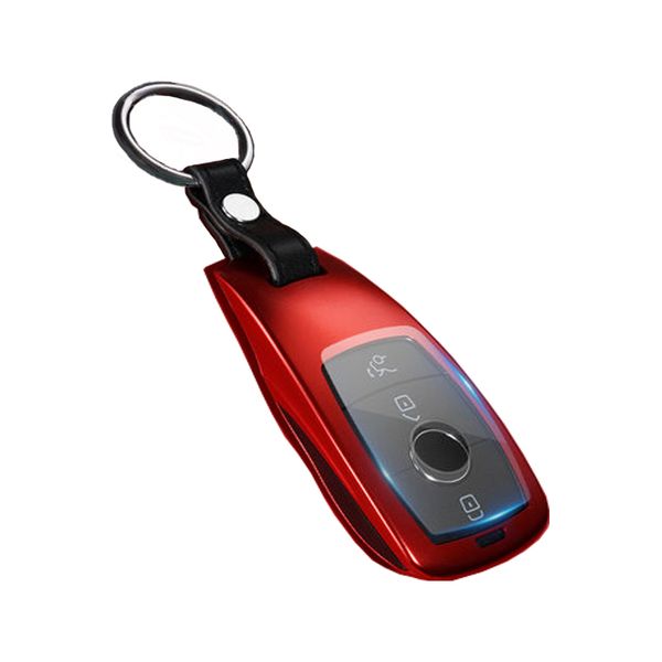

w256 w177 metal remote keychain car interior accessories stickers control key cover trim for mercedes gle cla glc a e s 300 180