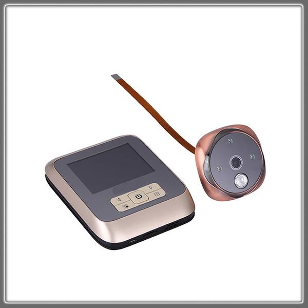 

video door phones 3.0 inch 300w 3m cam color screen with bell led lights electronic doorbell viewer peephole camera m530