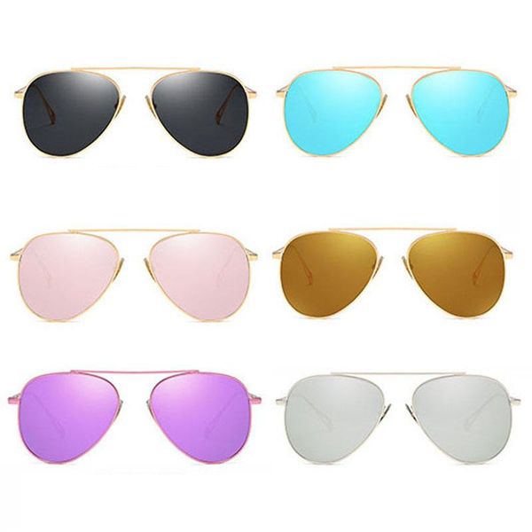 

fashion sunglasses men and women driving pilot retro uv400, White;black