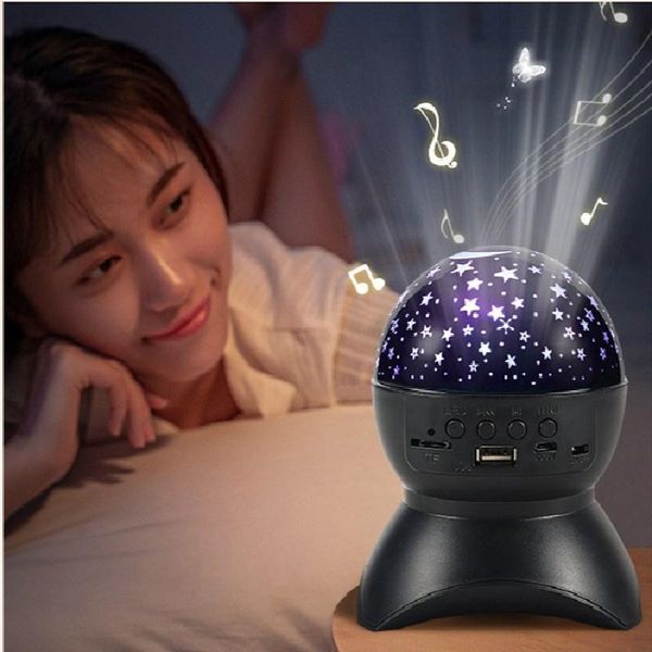 

night lights led star galaxy projector ocean wave light room decor rotate starry sky porjectors luminaria decoration bedroom lamp gifts