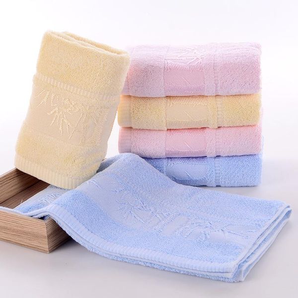 

bamboo towel for children face 100% fiber quick-dry machine washable woven