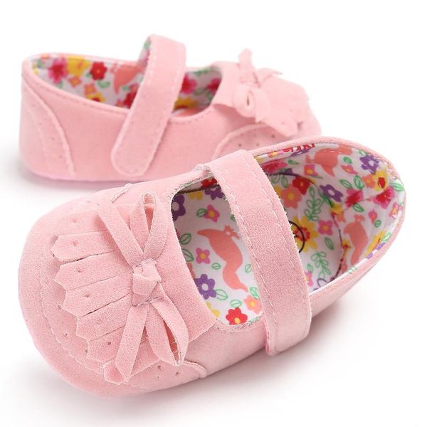 

tassel first walkers soft soled baby girls shoes mary jane infant toddle moccasins kids pu suede leather princess
