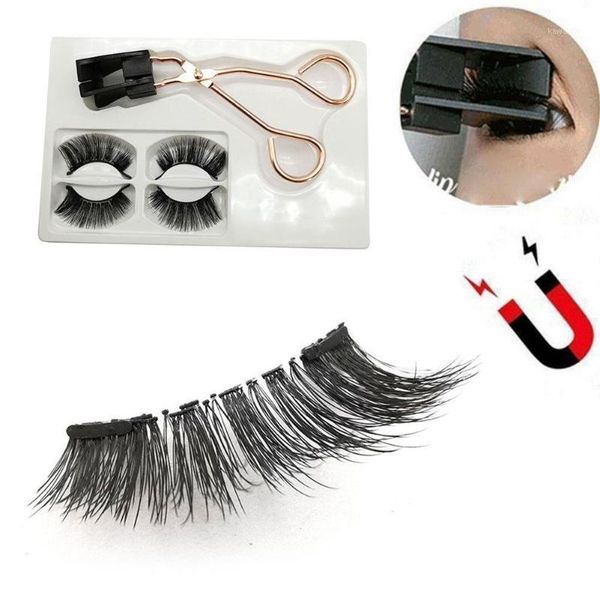 

magnetic eyelashes kit lashes eyeliner false nature eyelash artificial clips magne s5p41