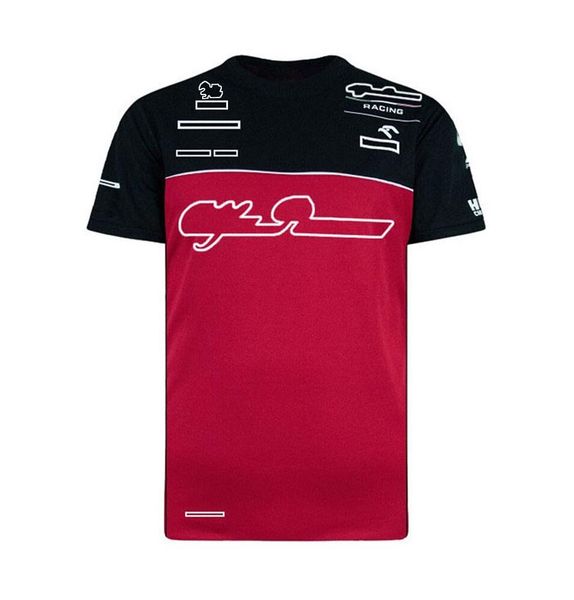 

2022 f1 team team t-shirt lapel polo suit formula one jacket custom same style