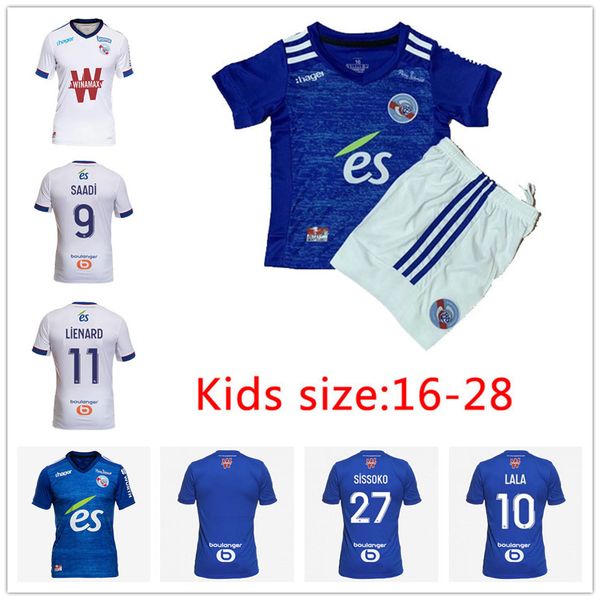 

20 21 Maillot RC STRASBOURG ALSACE Soccer Jersey 2020 2021 football shirts DJIKU THOMASSON LALA MOTHIBA SISSOKO football jersey tops, Away