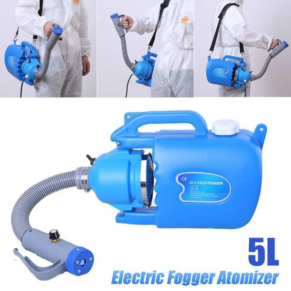 

watering equipments ulv fogger 5l stock disinfecting fog machine 110v/220v intelligent ultra-low capacity cold with ce for aale mosquit