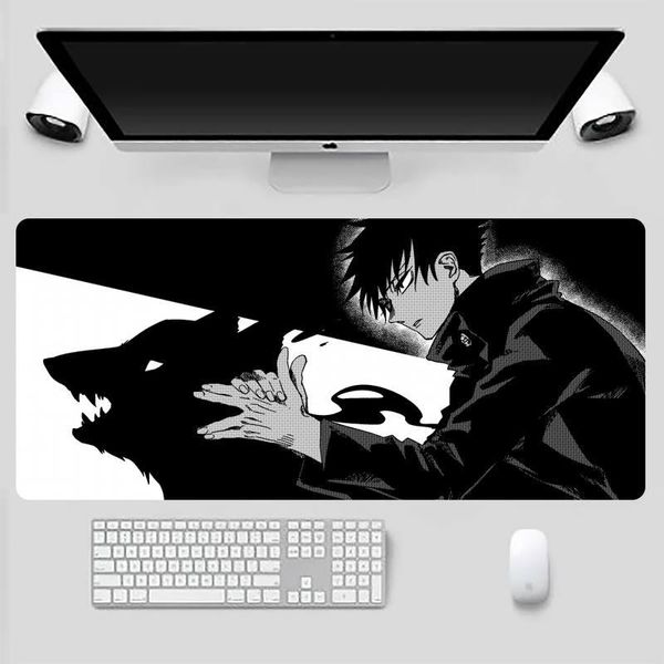

mouse pads & wrist rests anime color jujutsu kaisen diy design pattern mousepad game office work mat pad x xl non-slip lapcushion