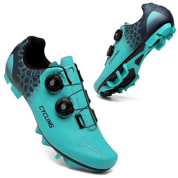 

cycling footwear vermeld fietsen schoenen mannen zelfsluitende racefiets mtb bike racing spd antislip outdoor sport, Black