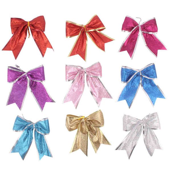 

ornament 13cm scallion powder christmas tree pendant layout christmas bow