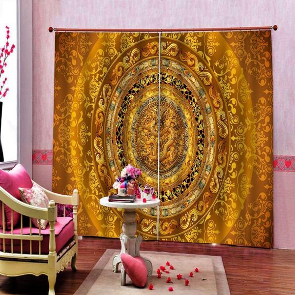 

curtain & drapes chinese simple bedroom design for living room blackout curtains good material luxury silk 3d