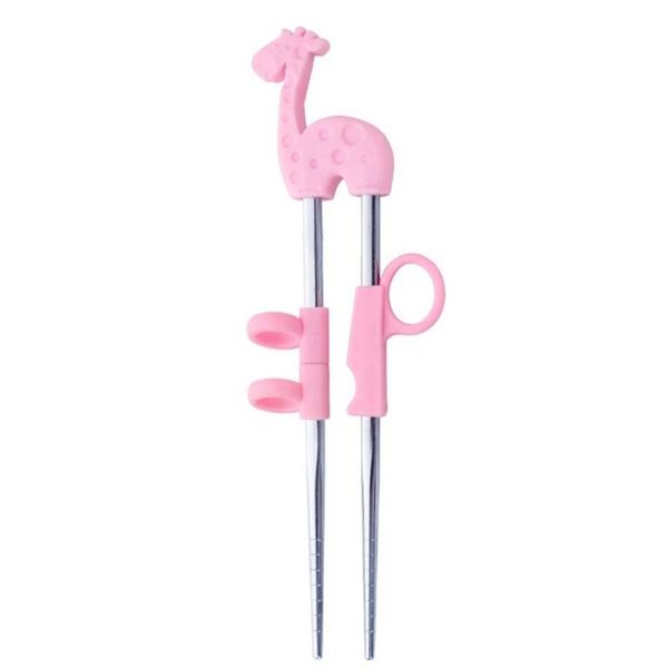 

chopsticks m5tf a pairs reusable kids cartoon elephant training baby