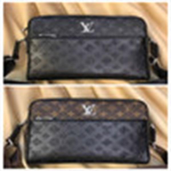 

370-4 crossbody bag imported leather from italy men messenger crossbody bags shoulder bags business bags pouches 913j, Red;black