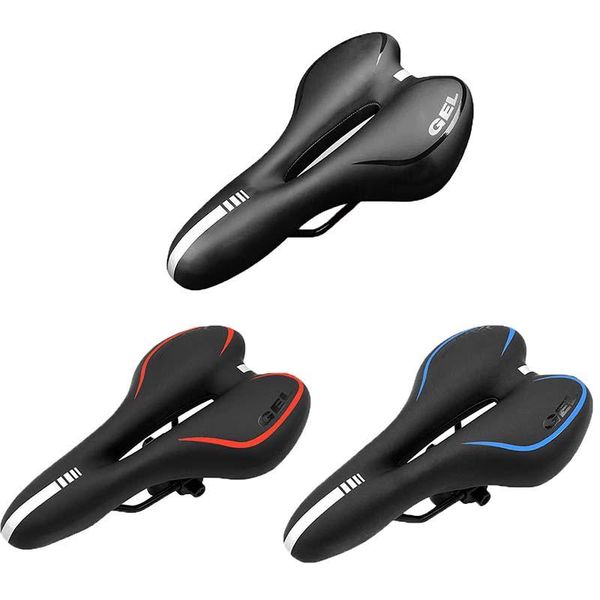 

bike saddles comfortable leather bicycle saddle soft gel racing road seat mtb cycling riding cushion sport cyclist accessories big bench