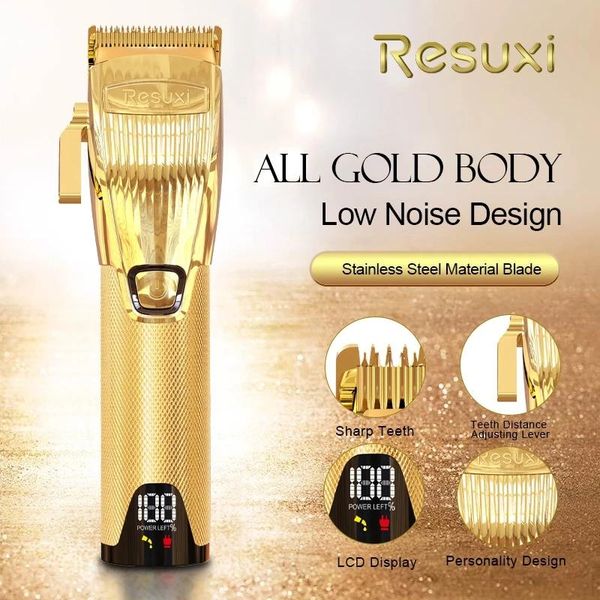 

golden hair clipper trimmer for men trimer beard clippers