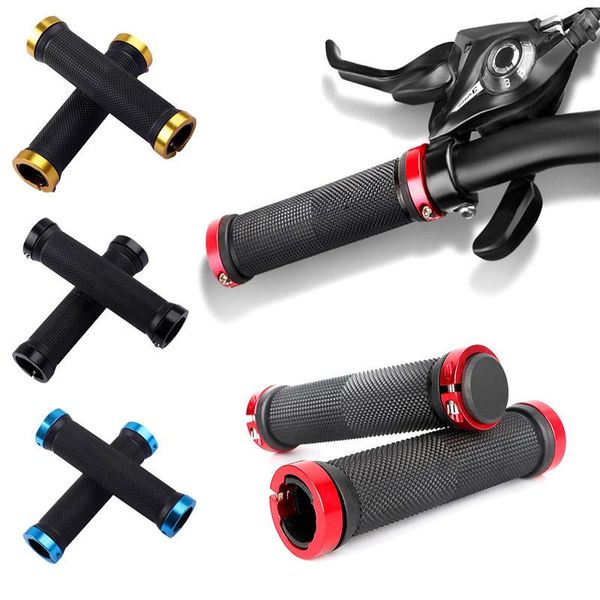 

bike handlebars &components bicycle grips mtb handbar rubber non-slip bilateral lock cycling bmx handle bikes handlebar drop