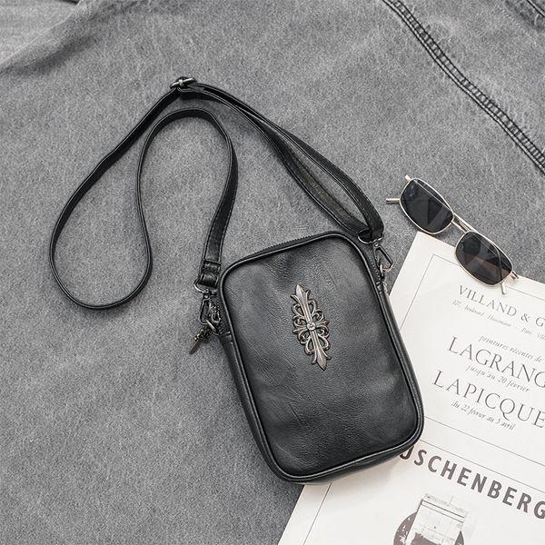 

Waist Bags 2021 Leisure Mobile Phone Bag Mini Men's Diagonal Small One Shoulder Korean Backpack Fashion Trend