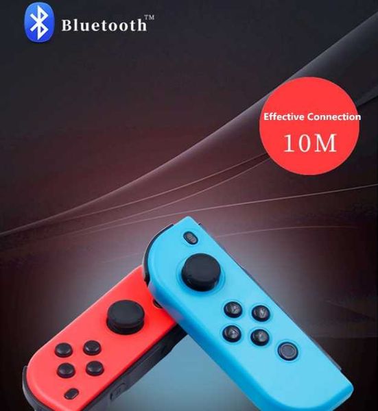 

bluetooth wireless controller for switch joy left & right console joystick red and blue function game controllers joysticks
