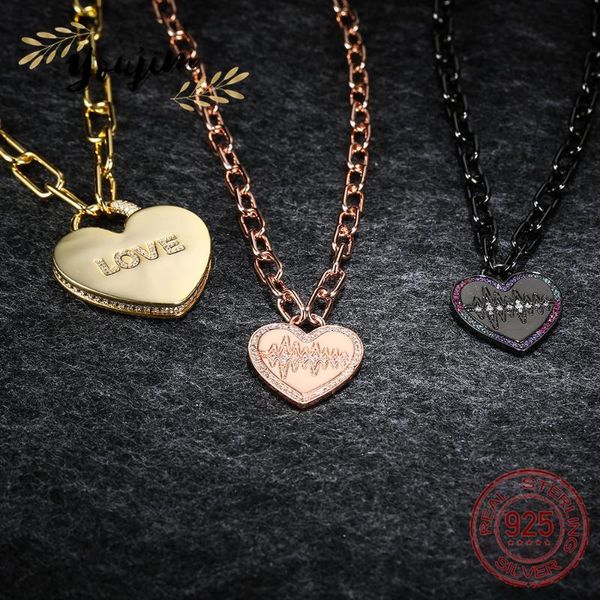 

chains luxury women's beating heart cubic zirconia necklace fashion monaco exquisite jewelry valentine's day birthday gift, Silver
