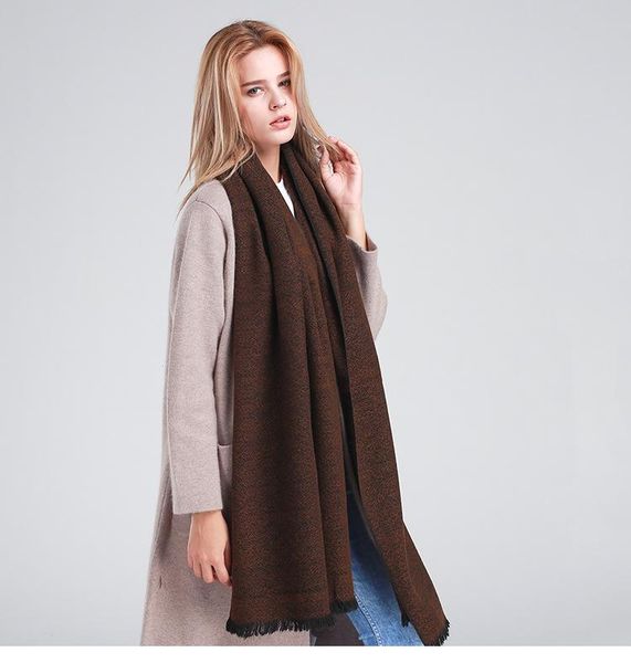 

scarves pure color tassel scarf shawl spring and autumn winter comfortable dual-use thick extra long section, Blue;gray