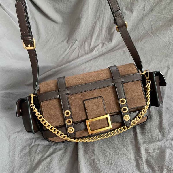 

women's fashion crossbody bags deerskin bags women's shopping bags chain handbags linger