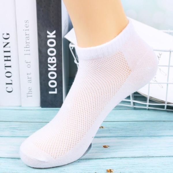 

men's socks boat odor sports online breathable summer white shortings spring and ultra-thin staple pure hue s, Black
