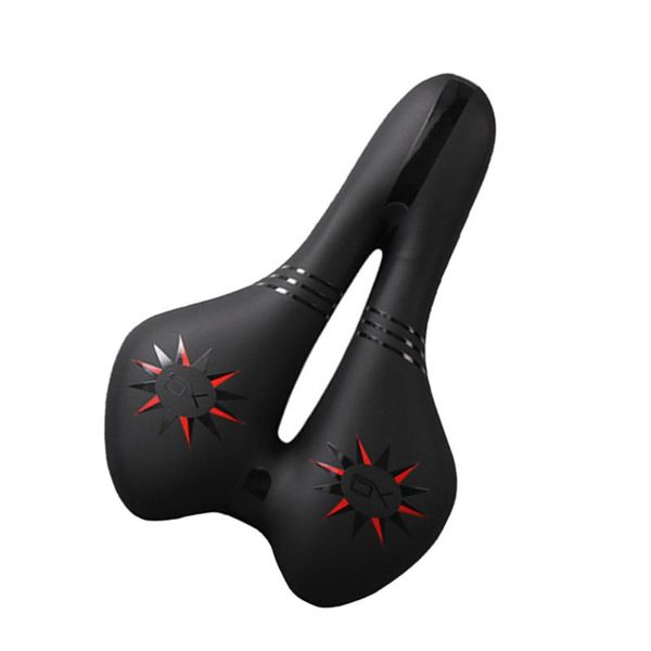 

bike saddles high-elastic saddle silicone pads front breathable anti-slip cushion cover black