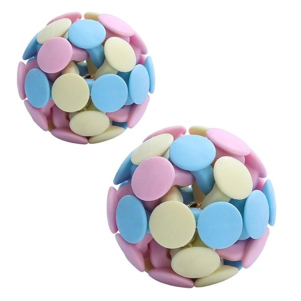 

cat toys woven teeth grinding molar bell ball funny dog puppy interactive bite t21c