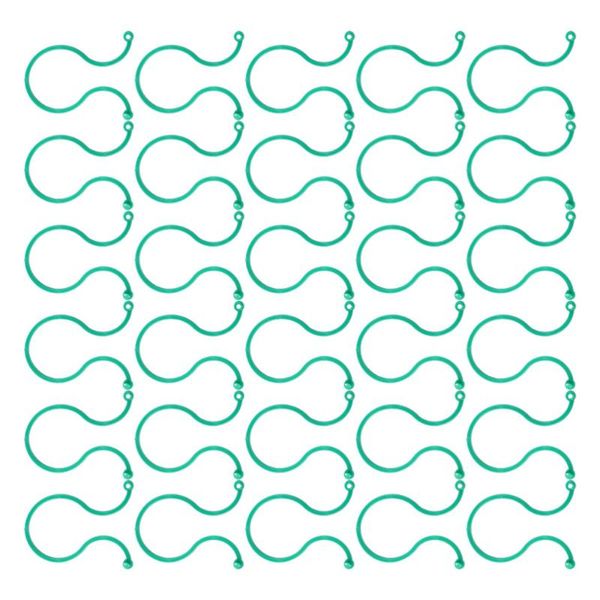 

planters & pots 50pcs plants fixing clip garden buckle clamp gardening