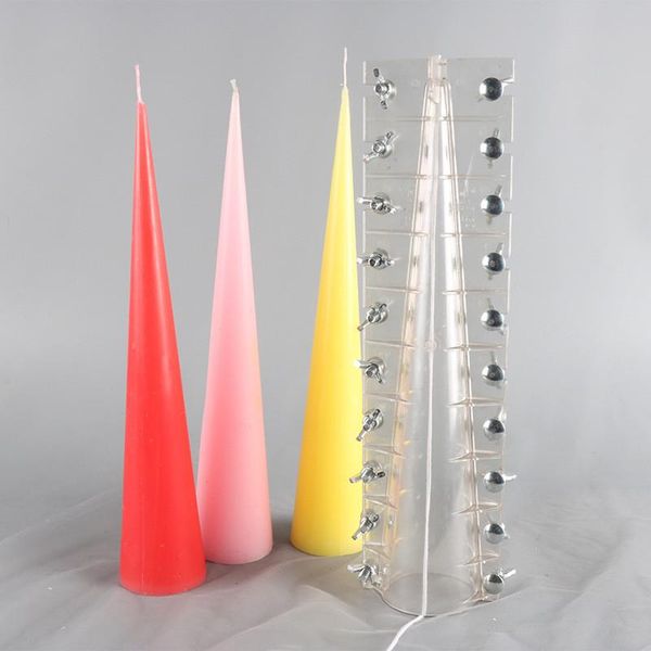 

craft tools diy conical candle making molds special shape forms moule bougie manual wax candles