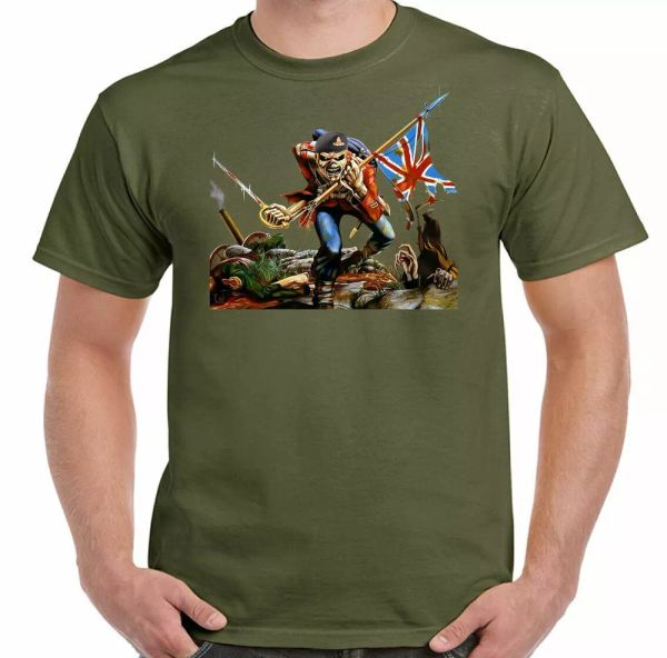 

Royal artillery Mens T-Shirt Military English forces Gunners the trooper, White;black