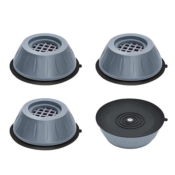 

bath mats 4pcs washing machine stand holder furniture support black anti slip fridge vibration foot pad stunning